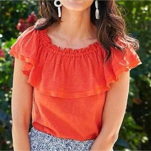 Matilda Jane off-the-shoulder ruffle top Women's M